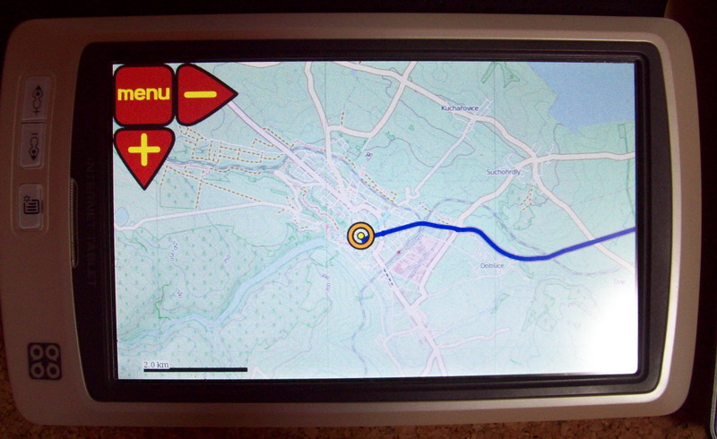modrana on the SmartQ 7